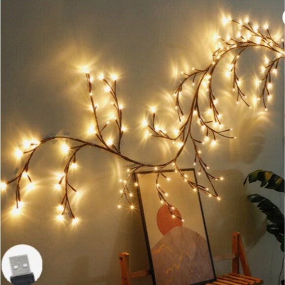 Willow Vine LED Twig Fairy Garland Lights Flexible Branches NIB - Picture 1 of 5